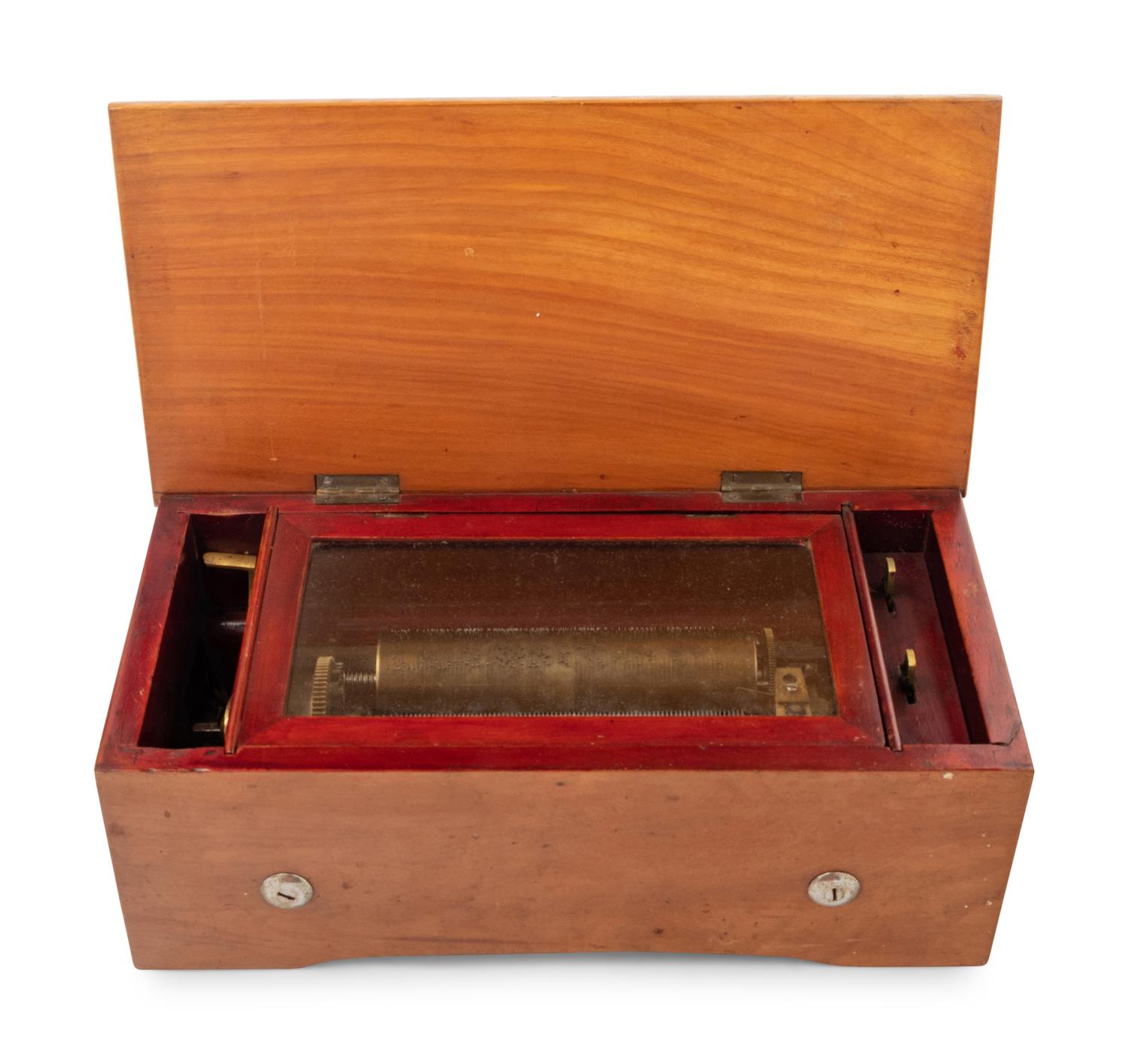 A Swiss Cylinder Music Box