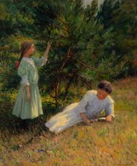 Lee Lufkin Kaula (American, 1865-1957) — Midsummer Repose
