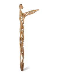 An Asmat Bis Pole