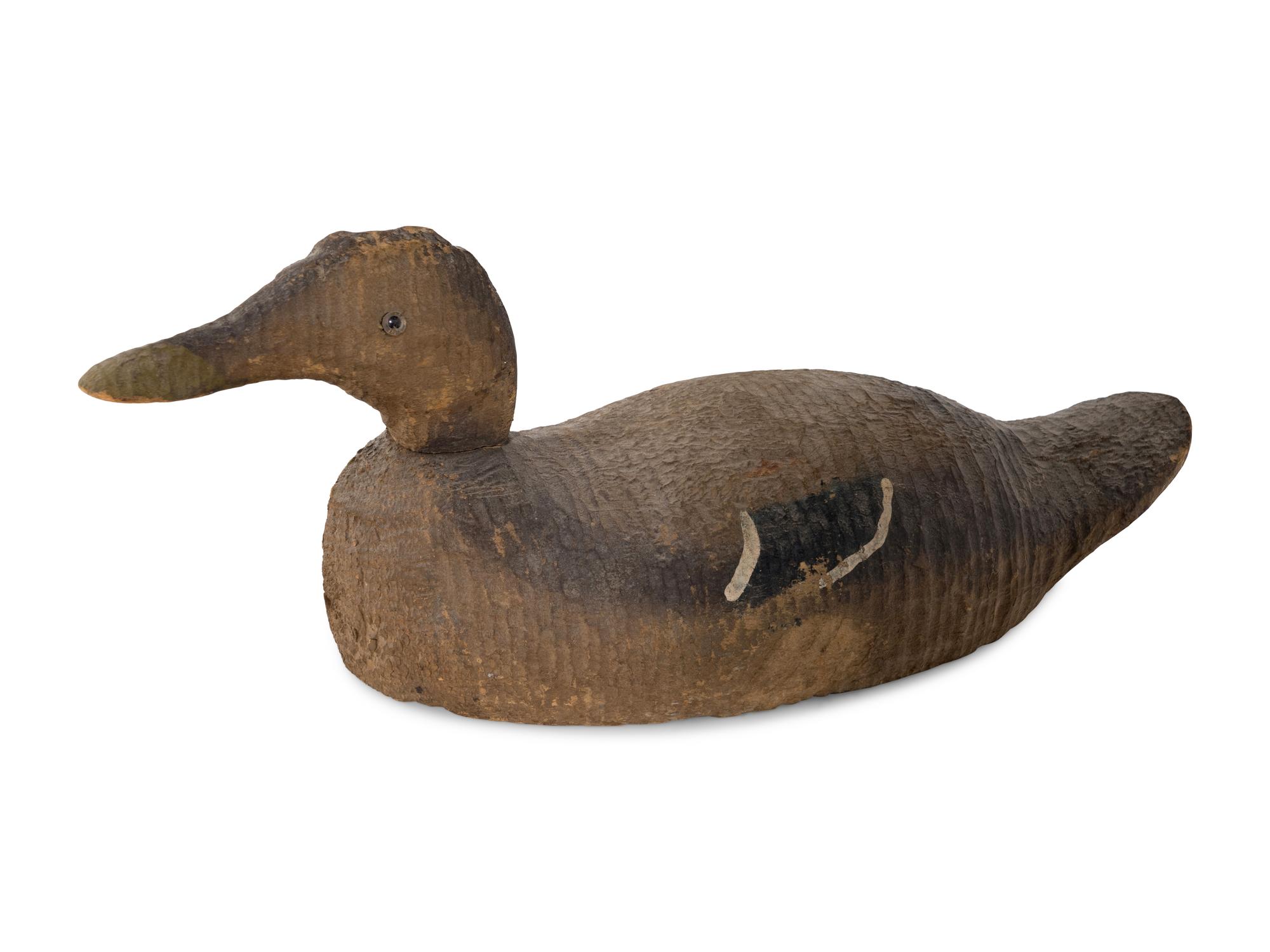 Three Wood Mallard Decoys