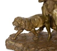 Lion Tamer with Two Lions