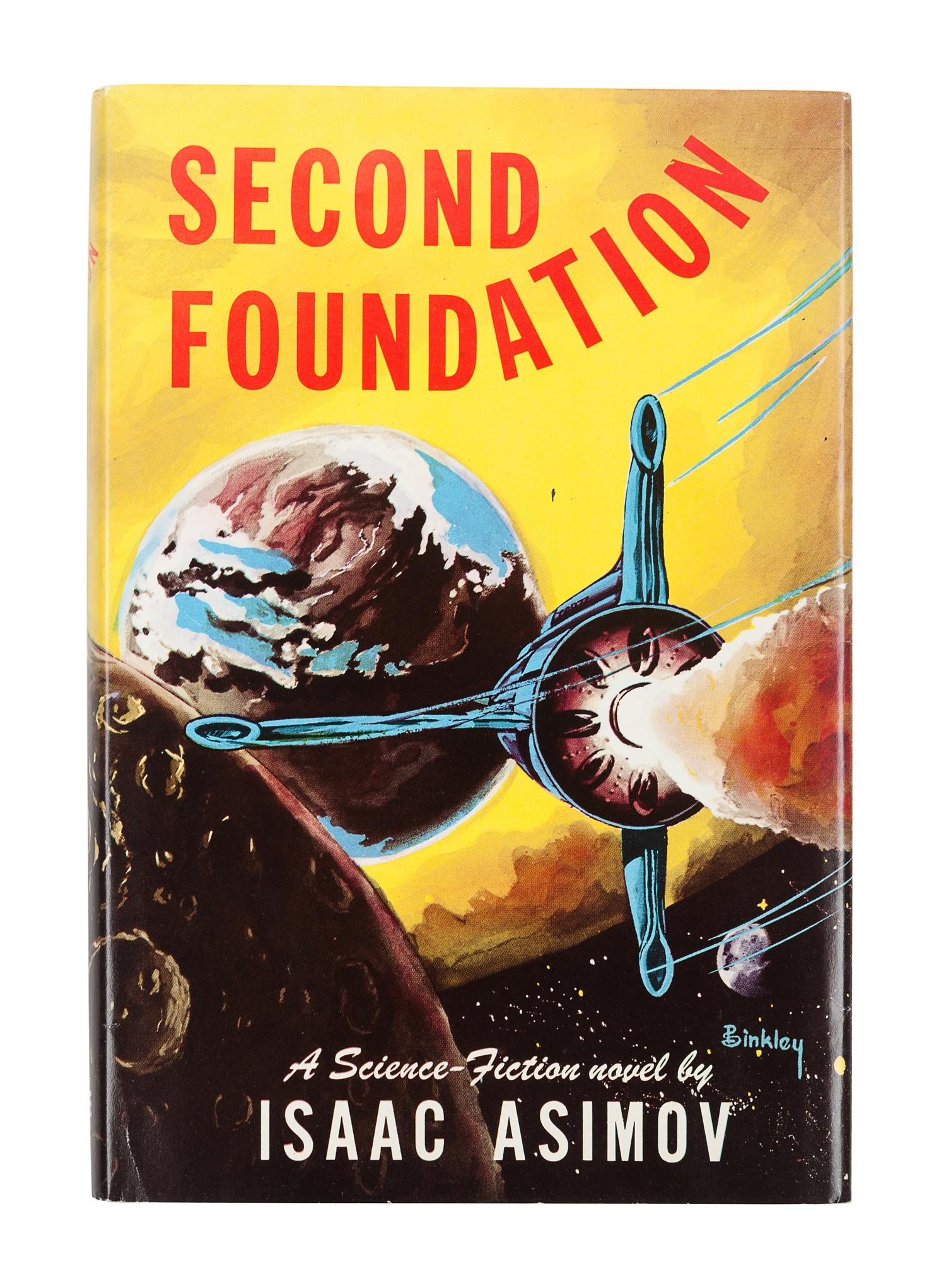 ASIMOV, Isaac (1920-1992). [The Foundation Trilogy]: Foundation . — Foundation and Empire . — Second Foundation . New York: Gnome Press, 1951-53.