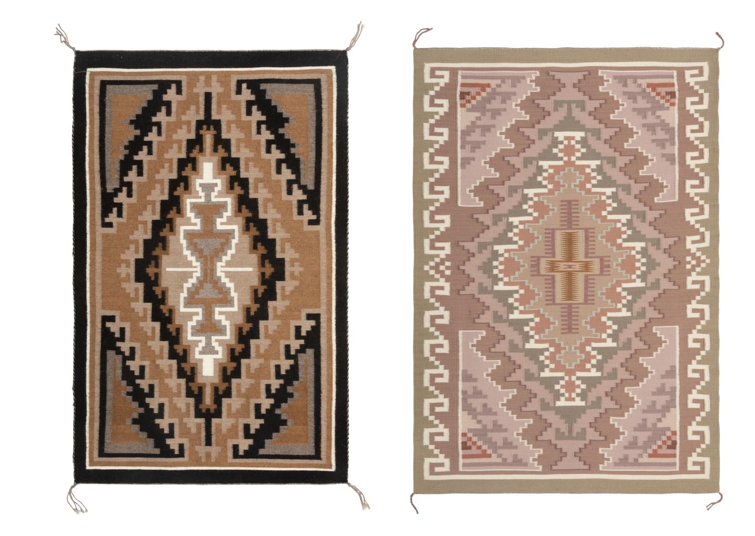 Navajo Two Grey Hills Weavings