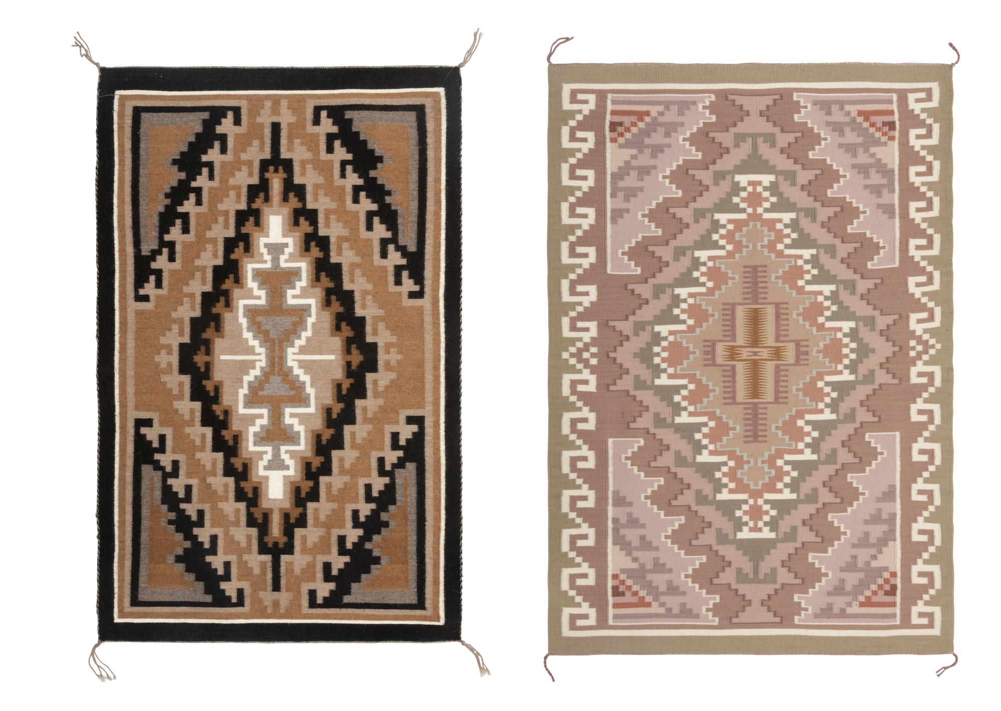 Navajo Two Grey Hills Weavings
