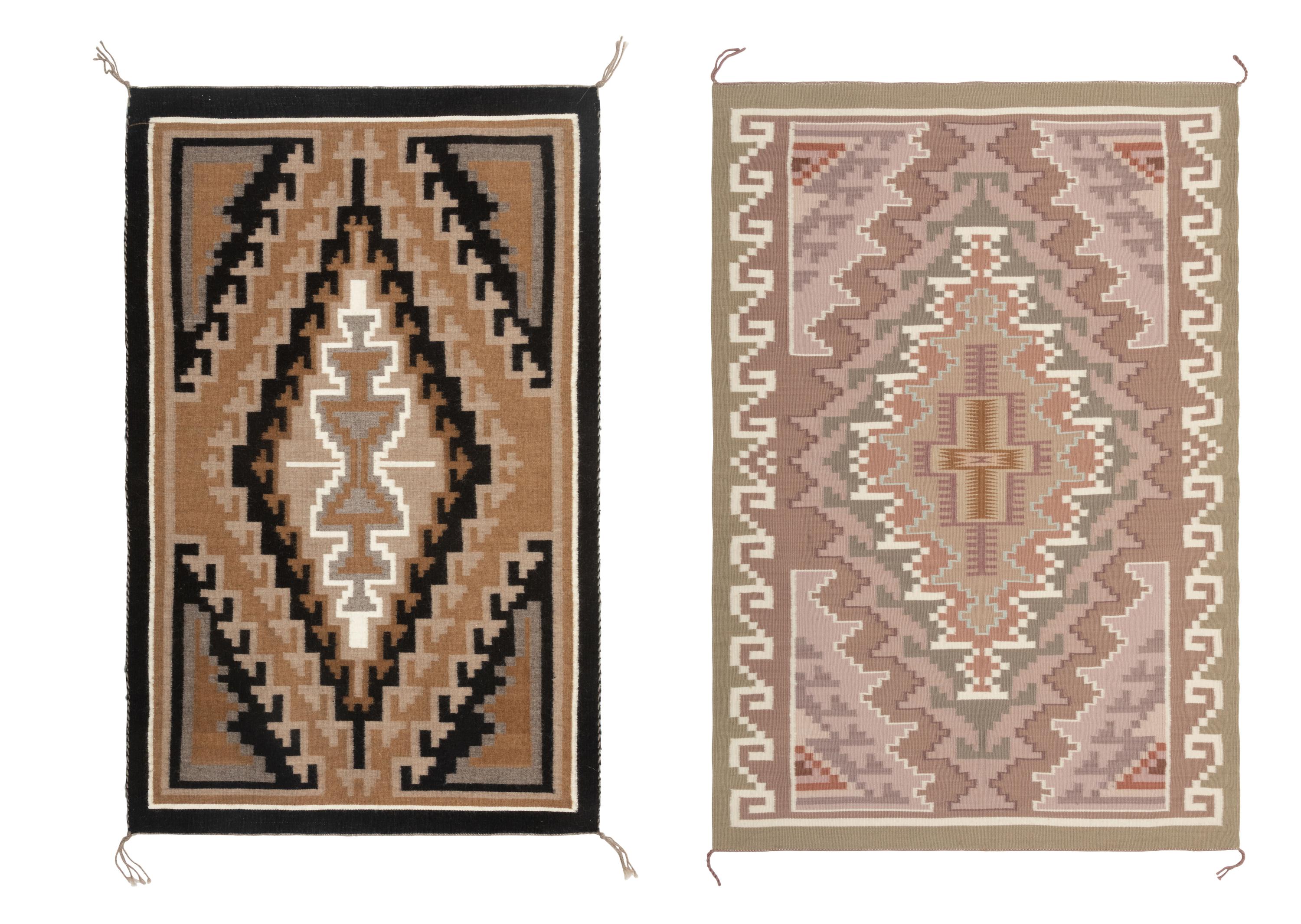 Navajo Two Grey Hills Weavings