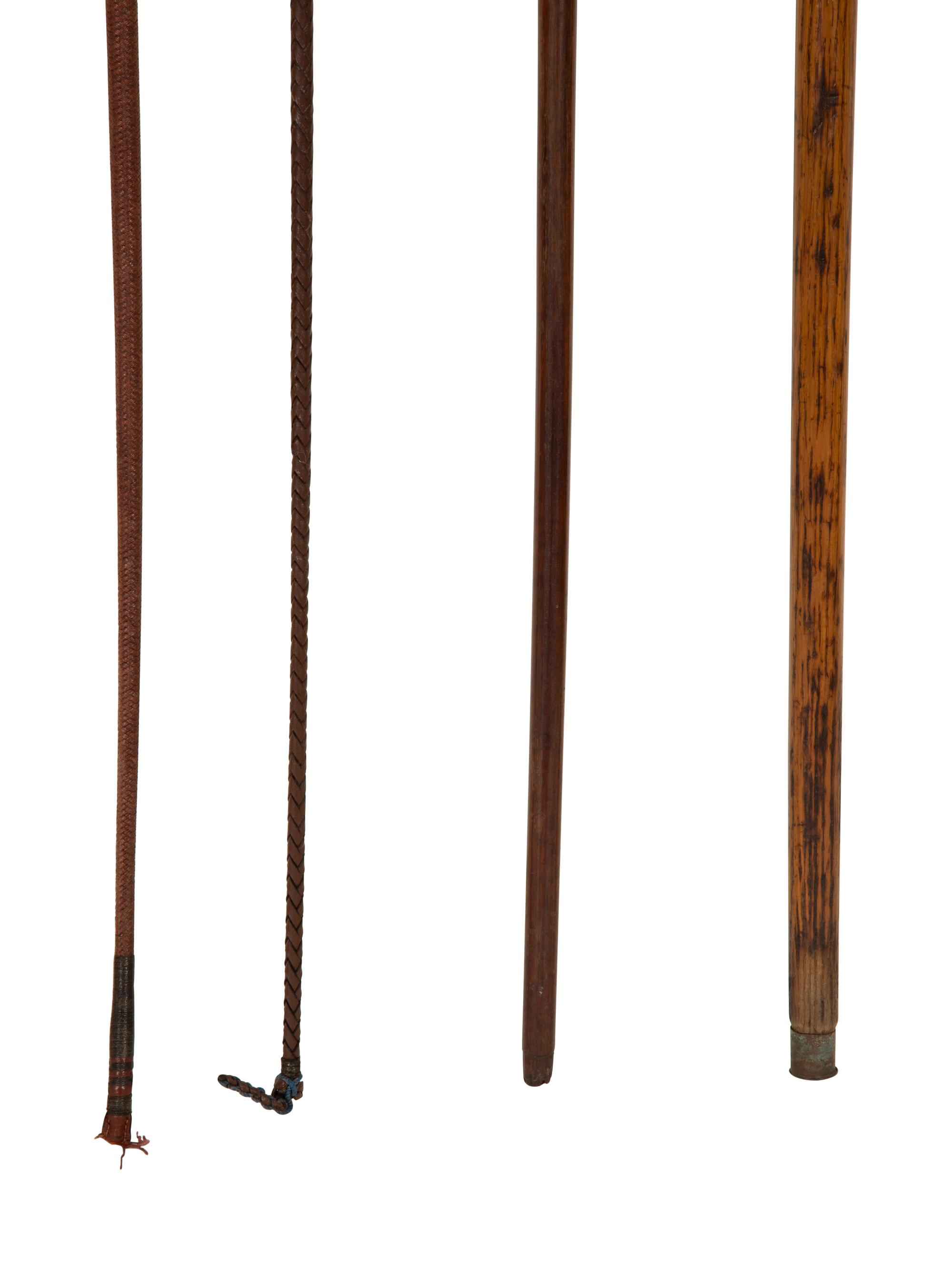 Four Canes or Walking Sticks
