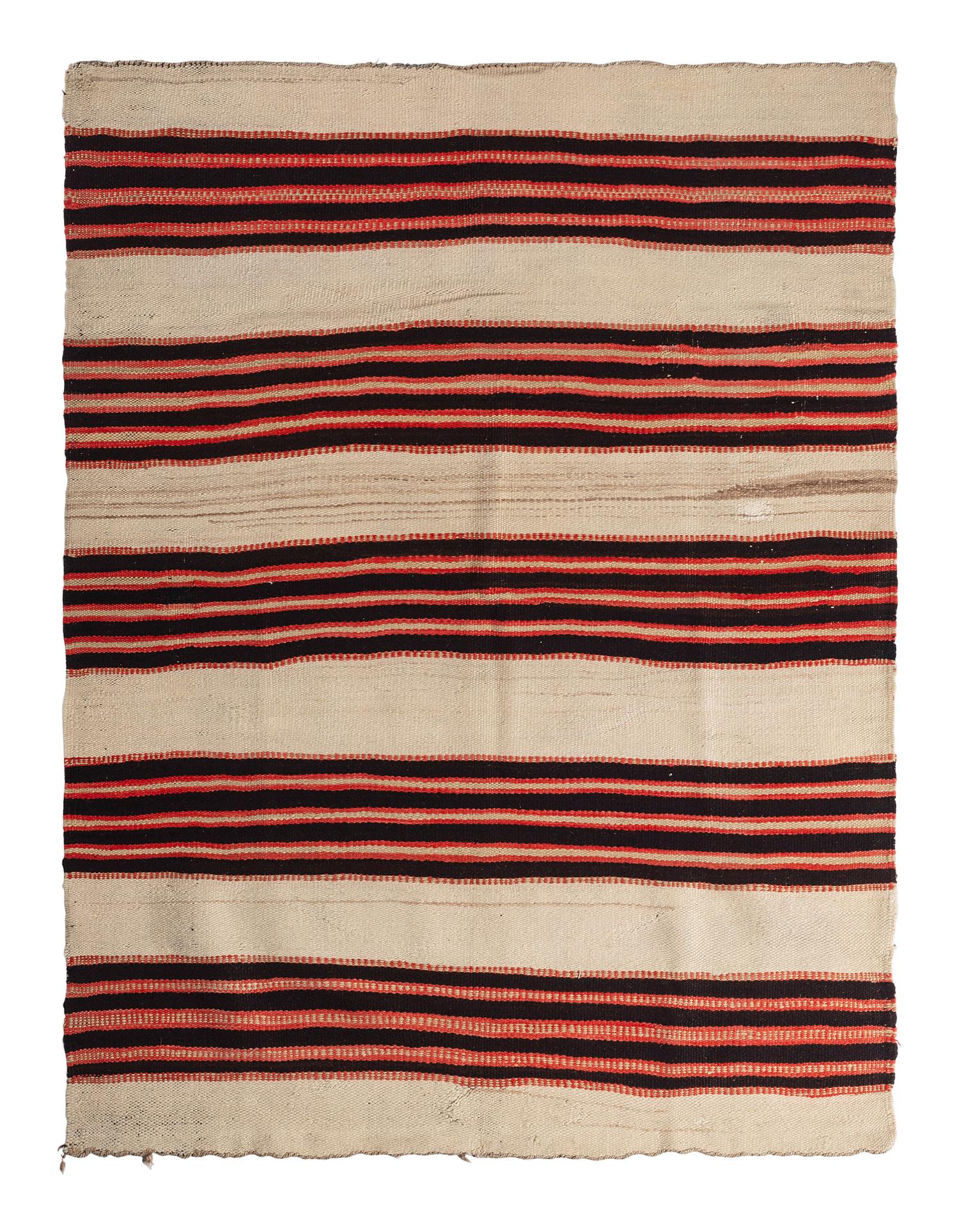 Zuni Wearing Blanket