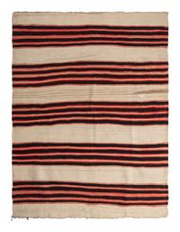Zuni Wearing Blanket