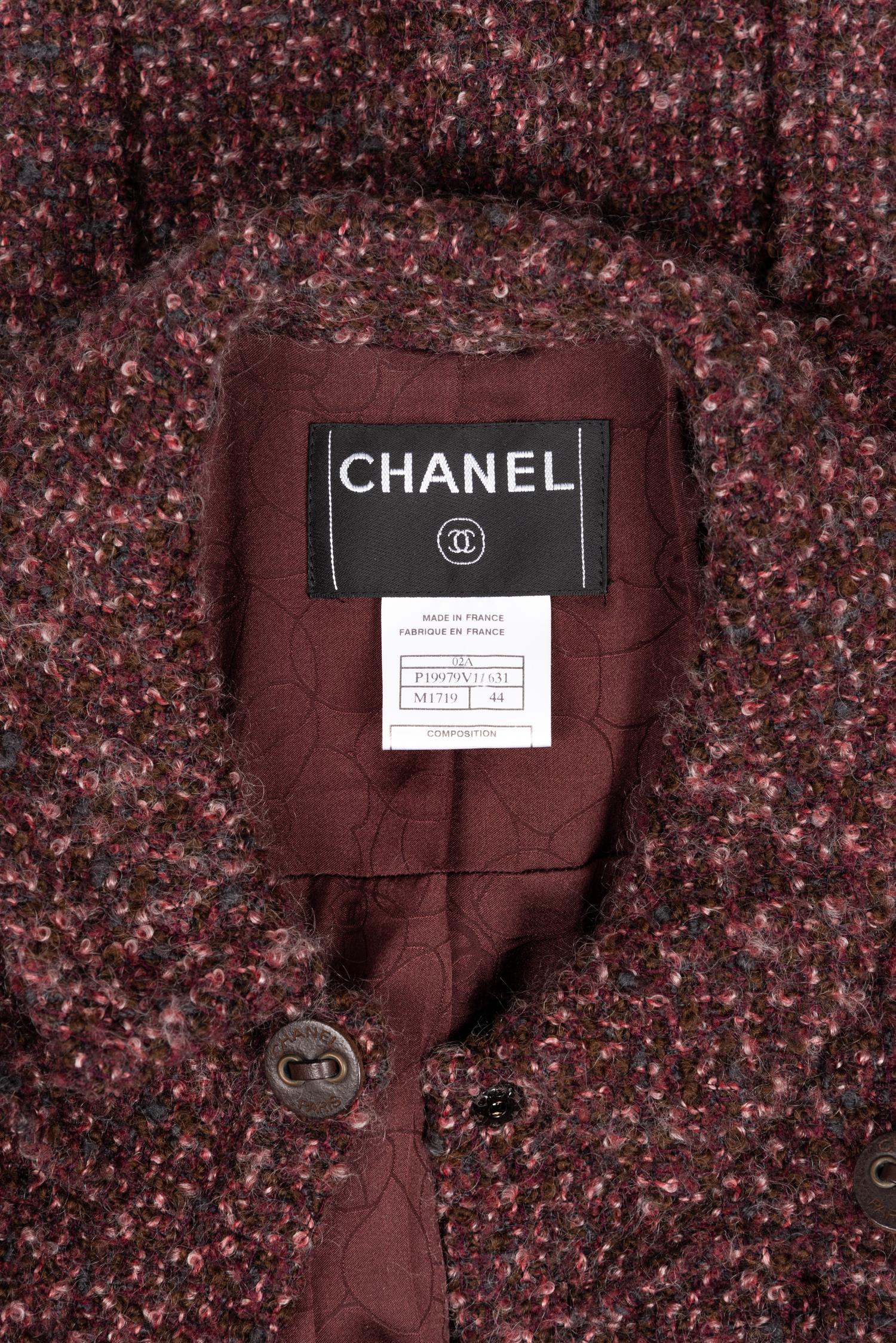 Chanel Brown Tweed Jacket, Autumn 2002