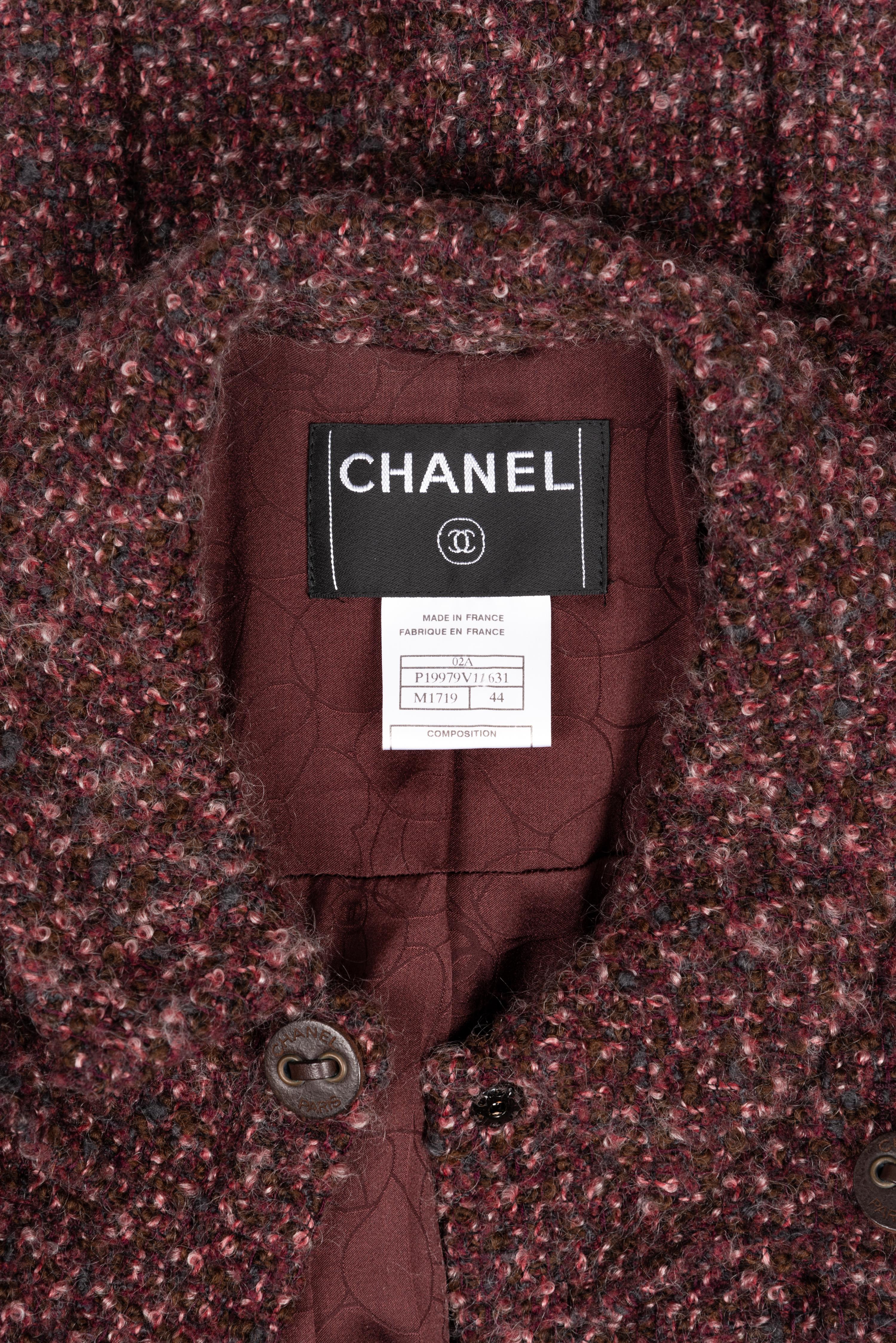 Chanel Brown Tweed Jacket, Autumn 2002