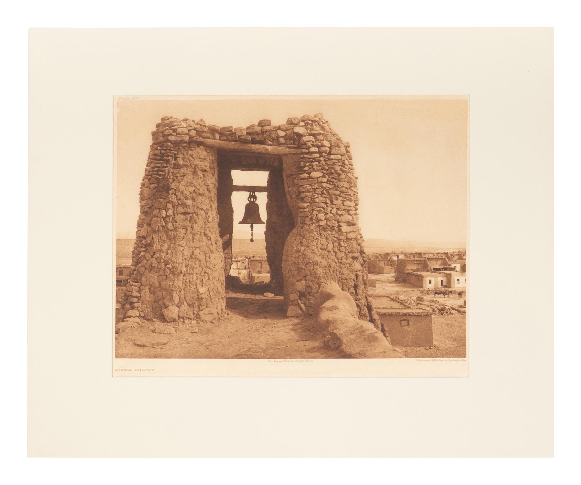 CURTIS, Edward S. (1868-1952). The North American Indian... List of Large Plates Supplementing Volume Sixteen . [Norwood, Massachusetts: The Plimpton Press, 1930].