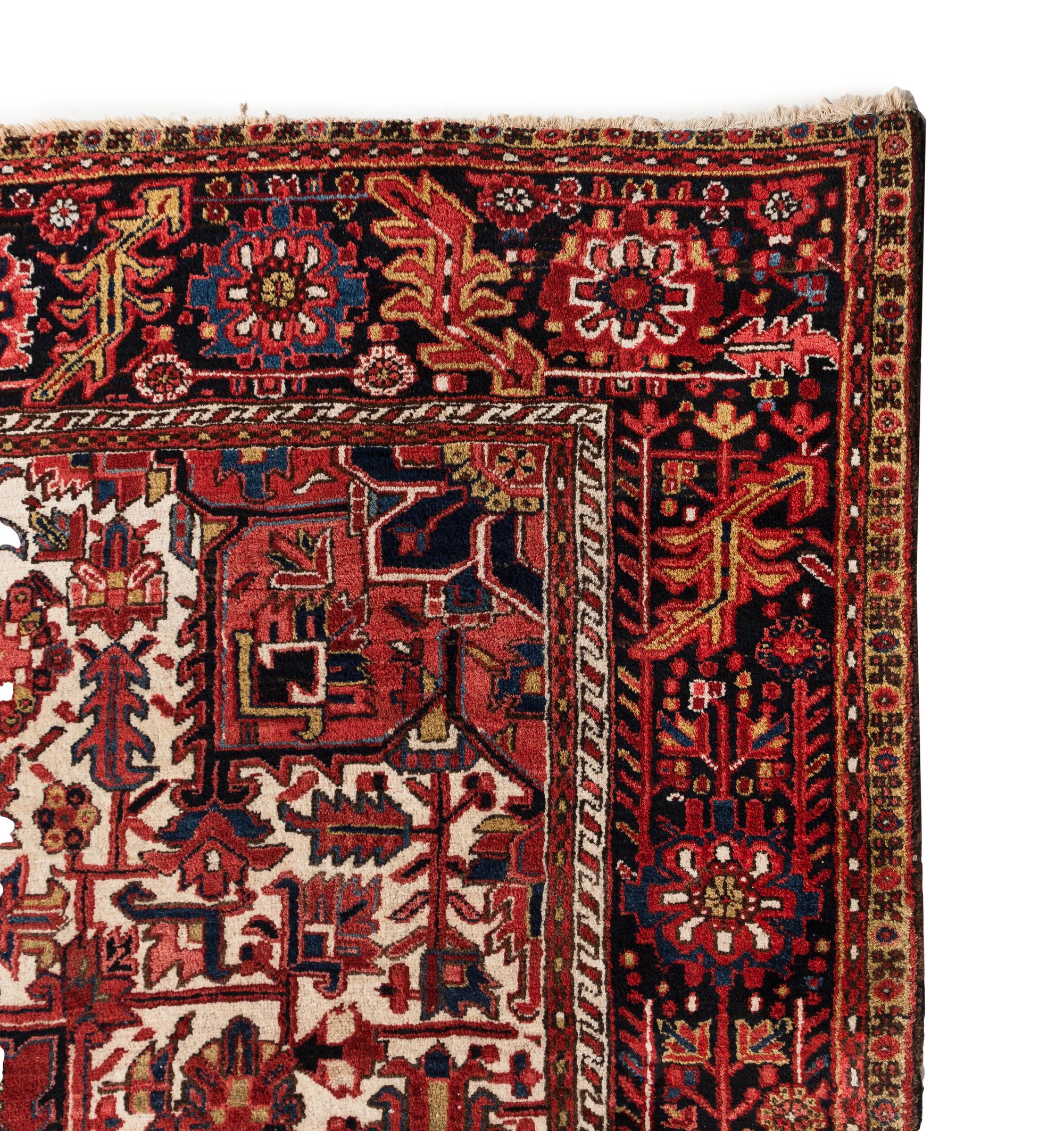 A Heriz Rug