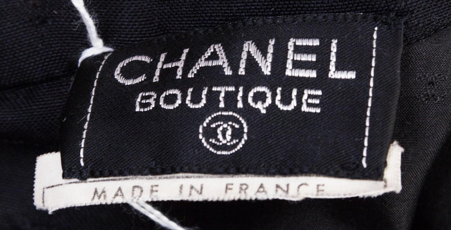 A Chanel Black Dress,