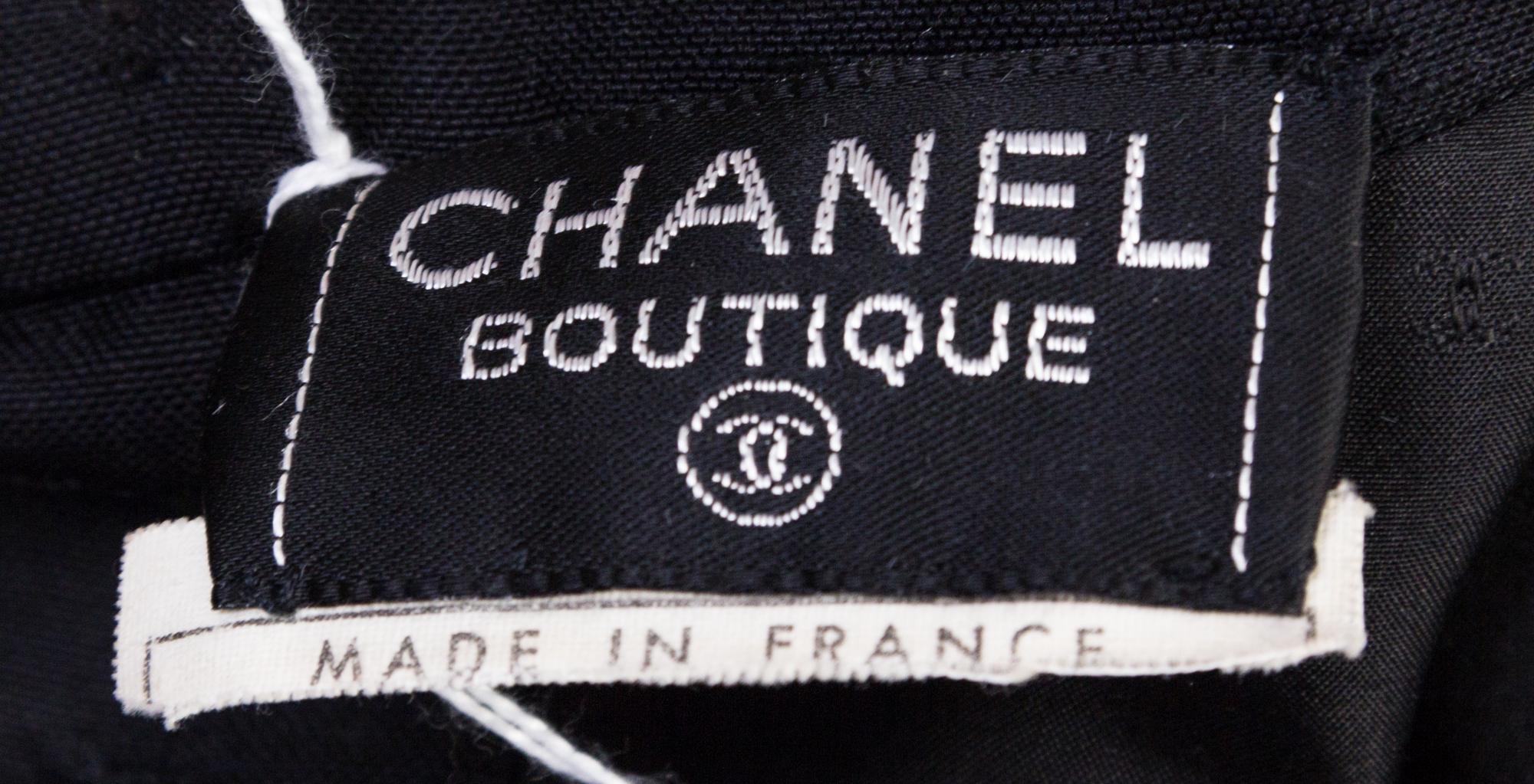 A Chanel Black Dress,
