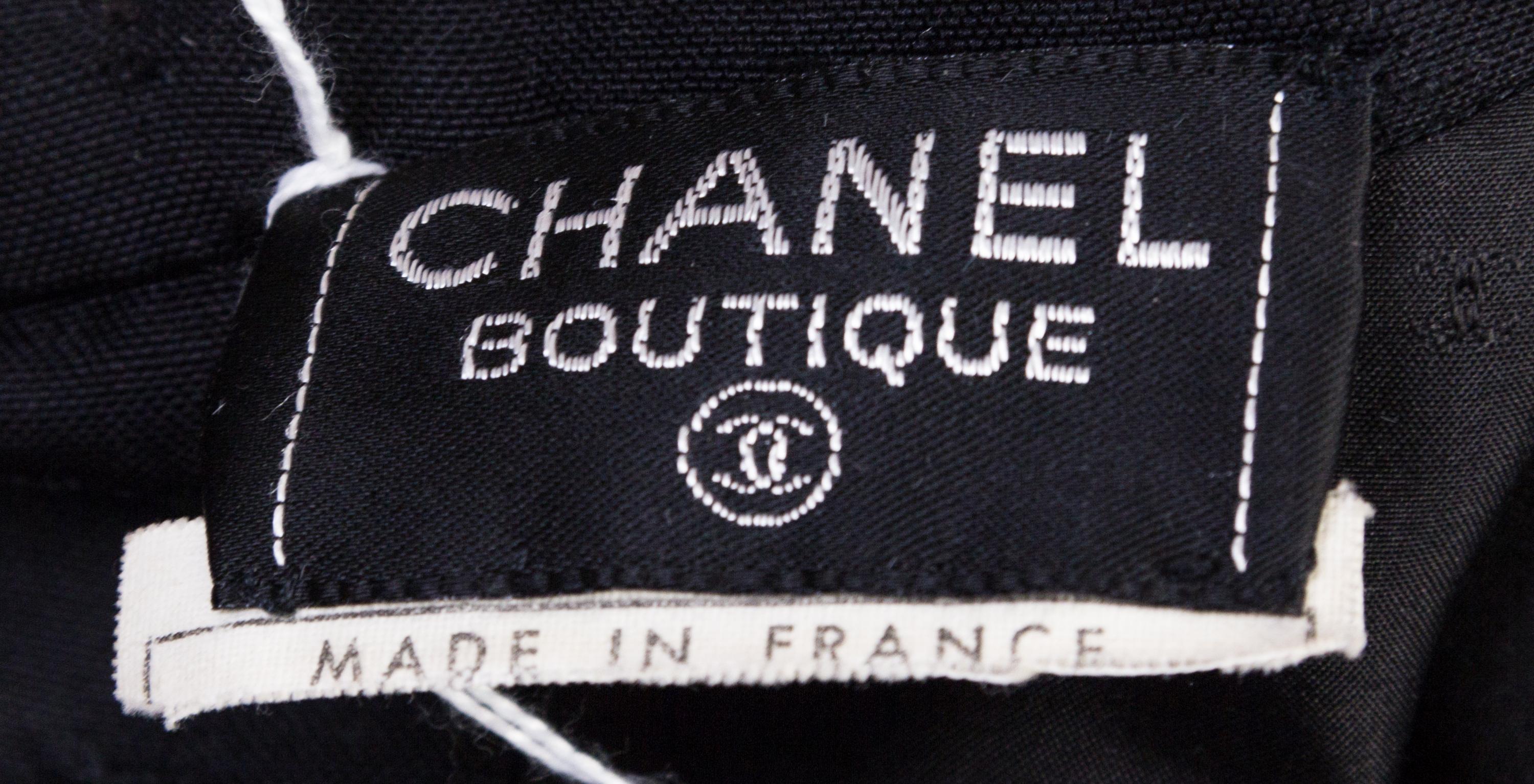 A Chanel Black Dress,