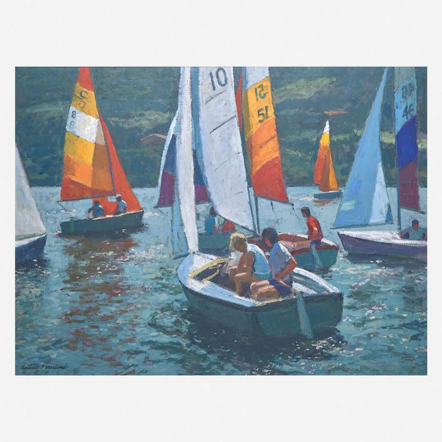 Antonio Pietro Martino (American, 1902-1989) Regatta Day