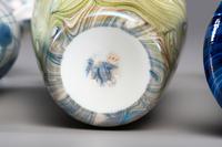 Eight American Art Glass Vases