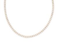 DIAMOND AND YELLOW GOLD NECKLACE