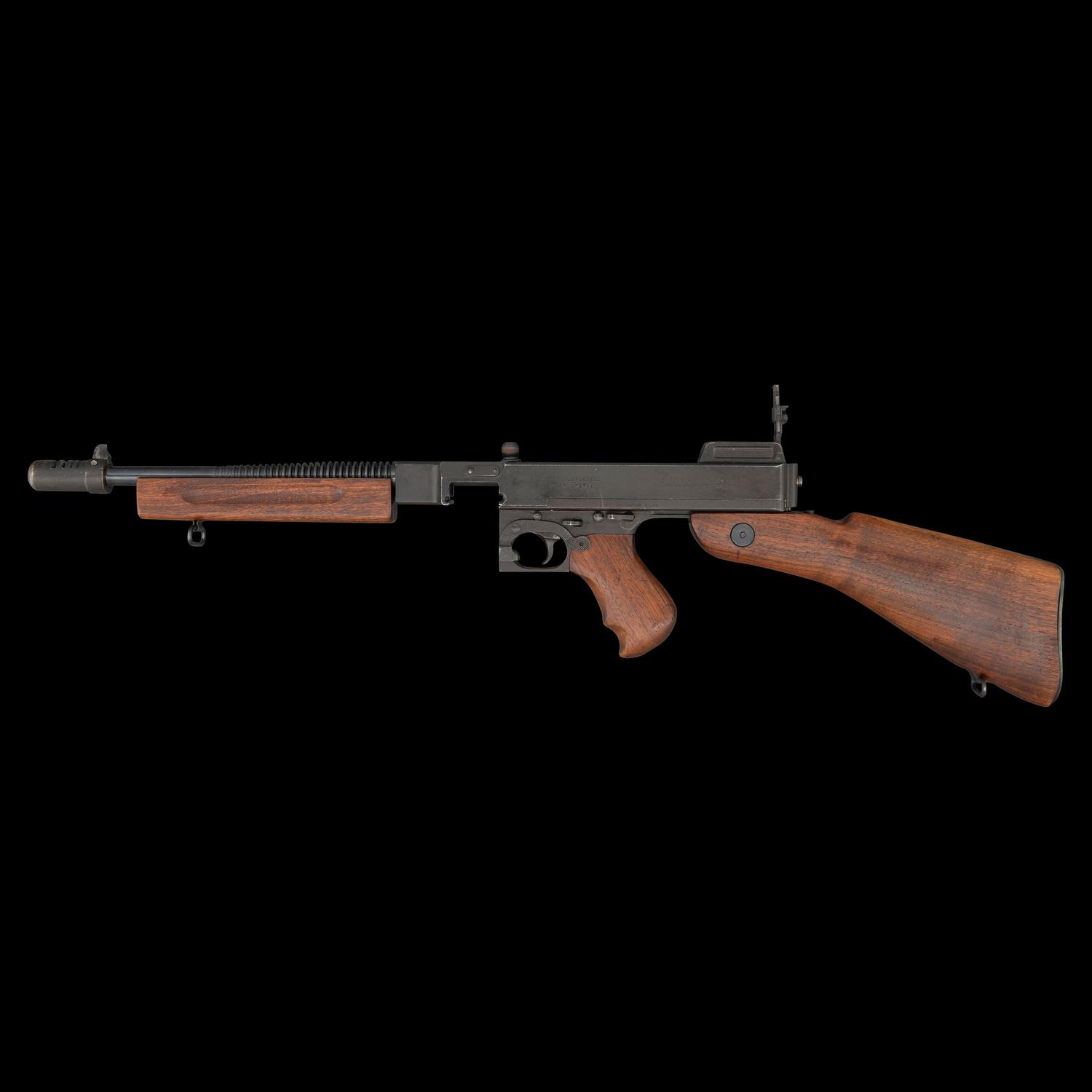 ***Martially Marked Model 1928A1 Thompson Submachine Gun Made by Savage Arms