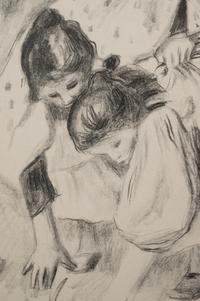 Enfants Jouant a la Balle , ca. 1900