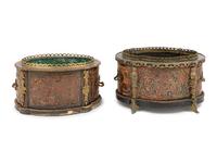 A Near Pair of Napoleon III Boulle Marquetry Jardinières
