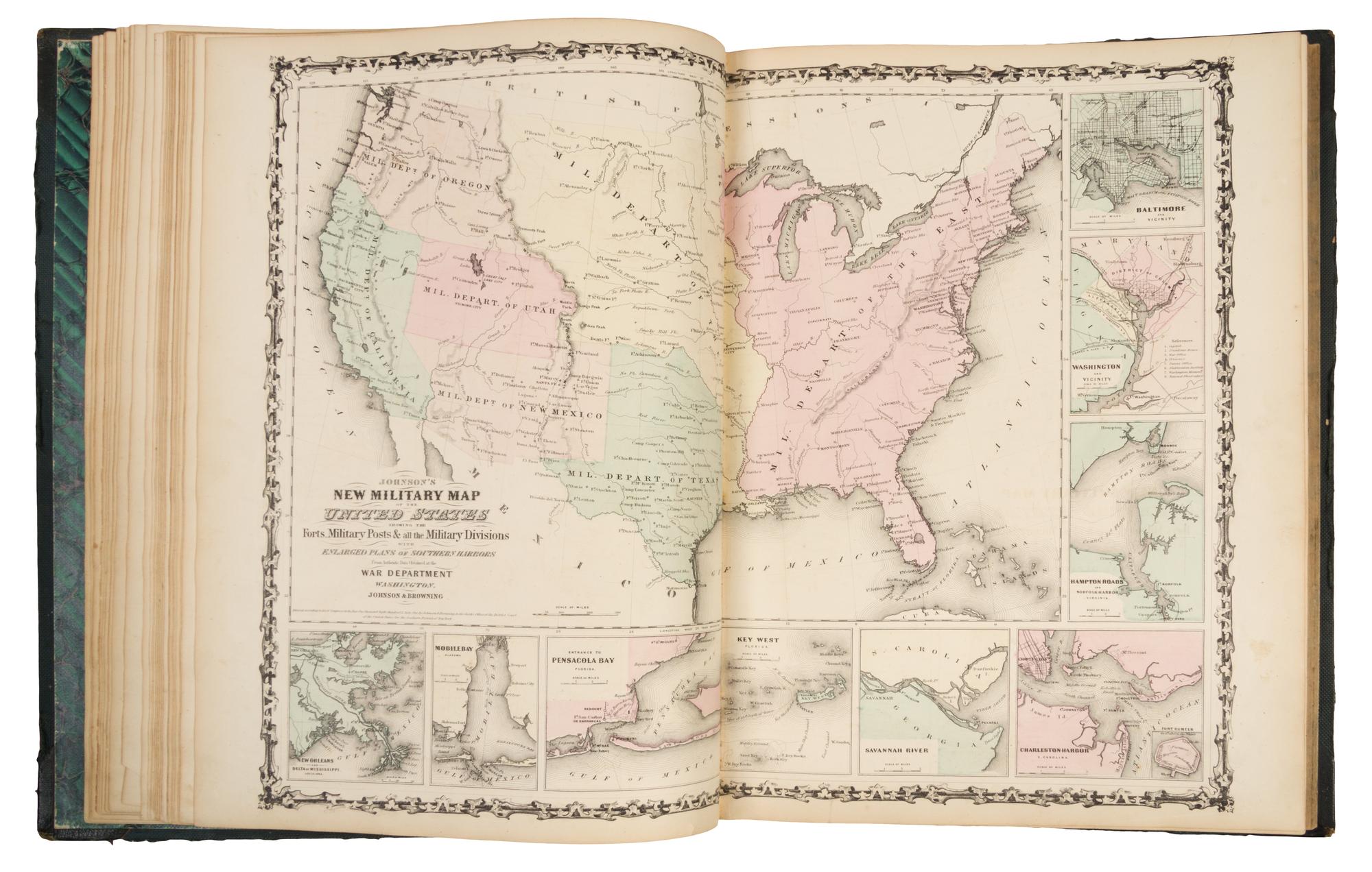 [ATLASES]. A group of atlases.