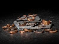 Fred Harvey Era Copper Trade Cuff Bracelets
