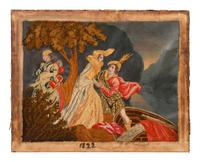 A Needlework and Silk Picture (18th/19th Century)