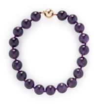 GUMPS, CONVERTIBLE AMETHYST AND DIAMOND PENDANT NECKLACE