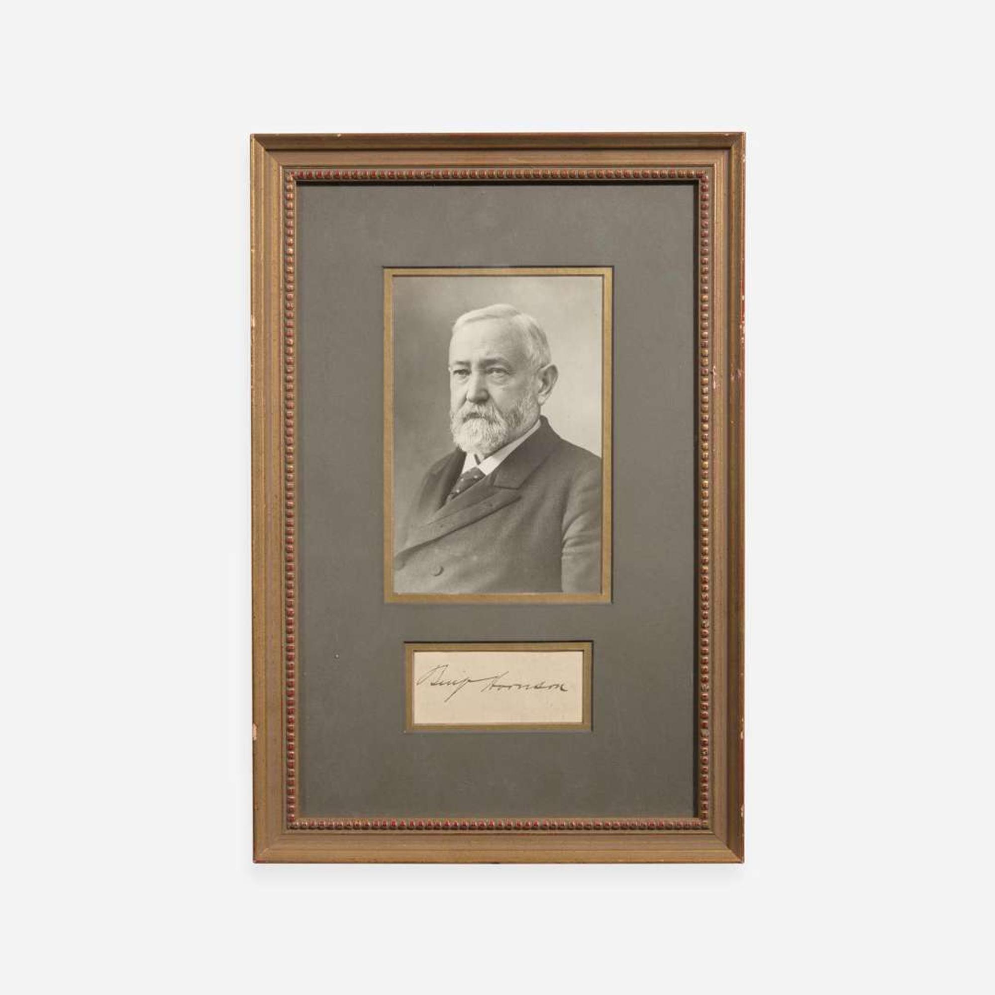 [Presidential] Hayes, Rutherford B., and James Garfield and Chester A. Arthur, et al. Group of 5 Cut Presidential Signatures