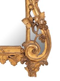A Régence Style Giltwood Mirror