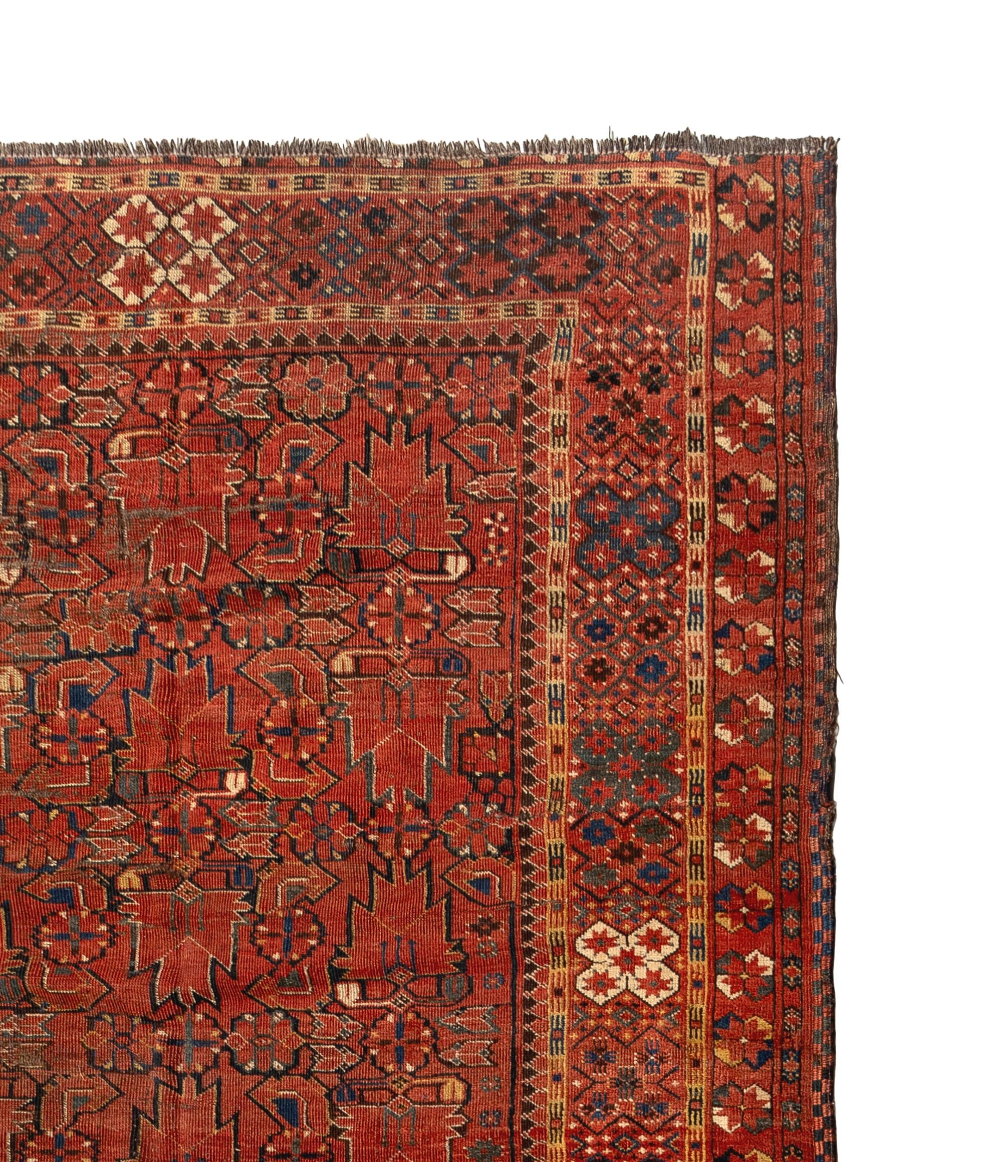 A Beshir Turkoman Wool Rug