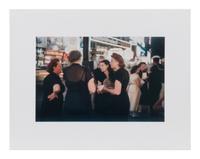 A group of four images depicting New York