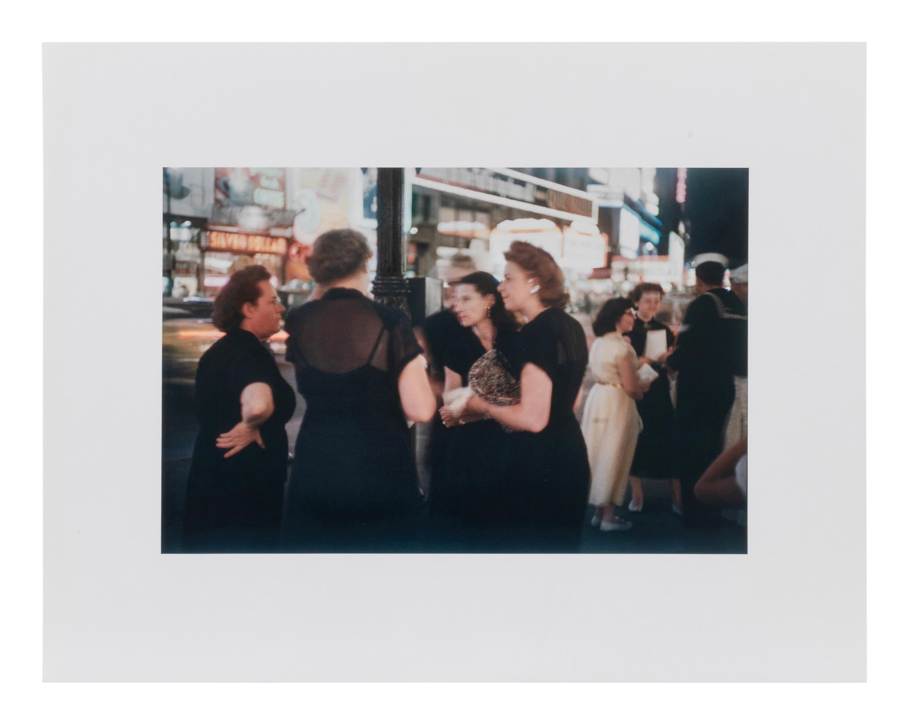 A group of four images depicting New York