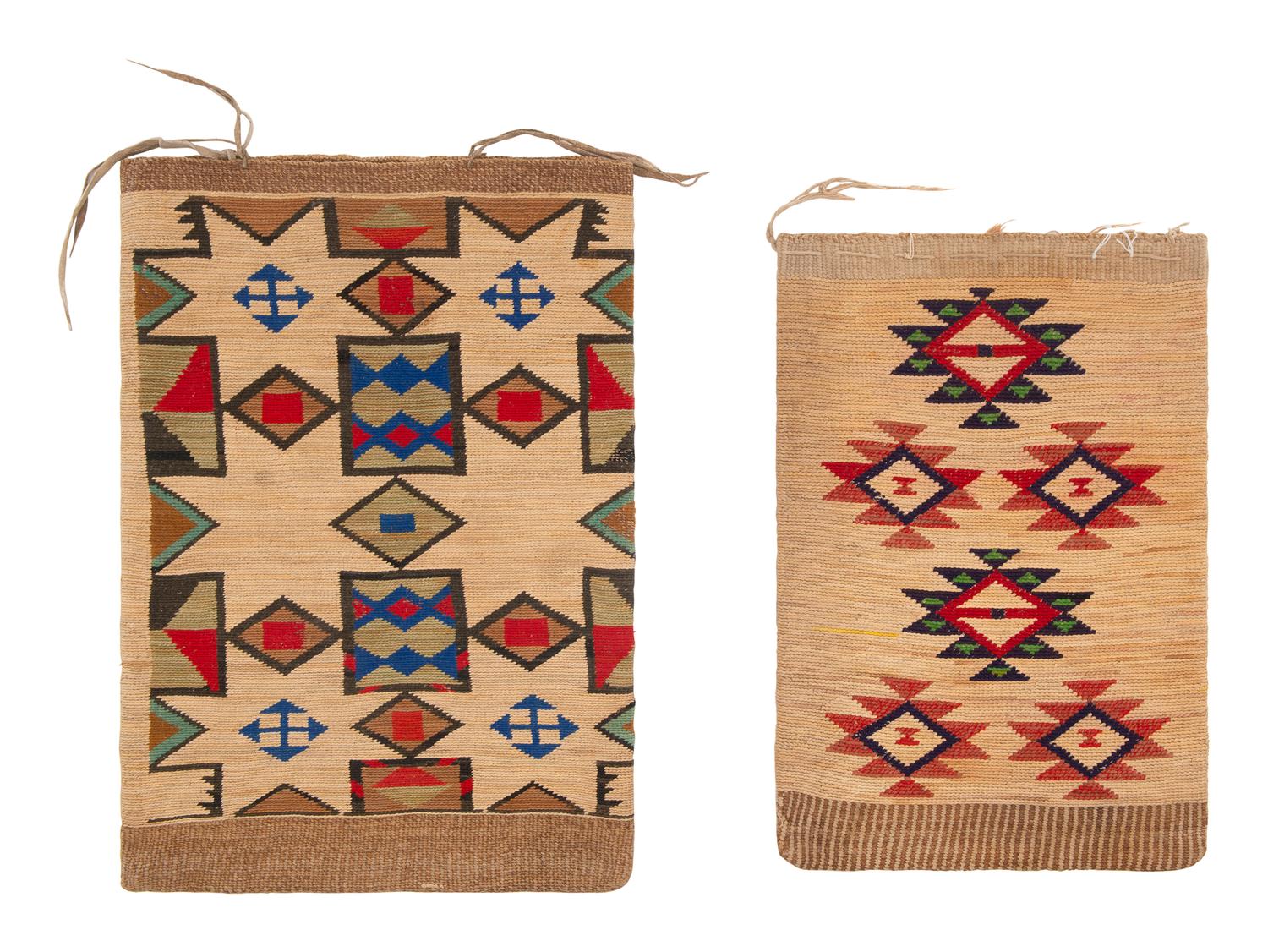 Large Nez Perce Corn Husk Bags