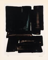Pierre Soulages (French, 1919–2022) — Lithographie No.7a, 1957