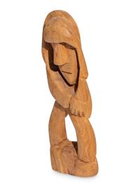 Untitled Wood Sculpture, Standing Figure