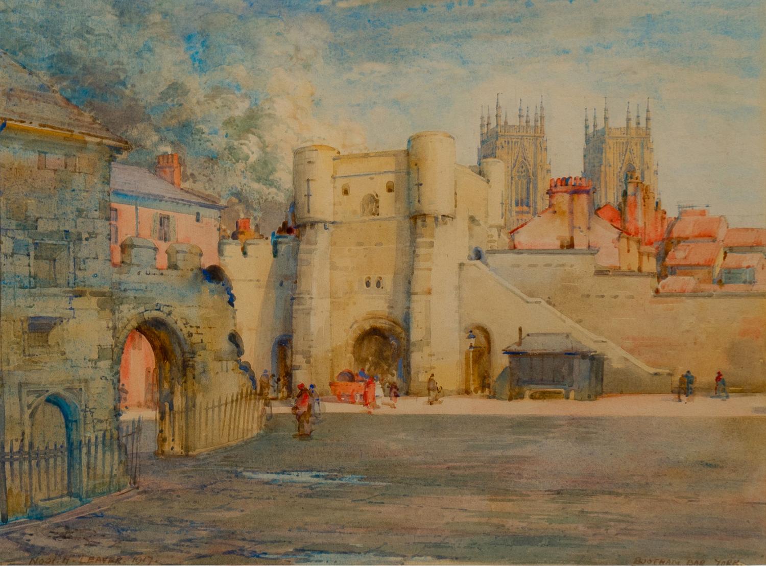 Bootham Bar, York , 1917
