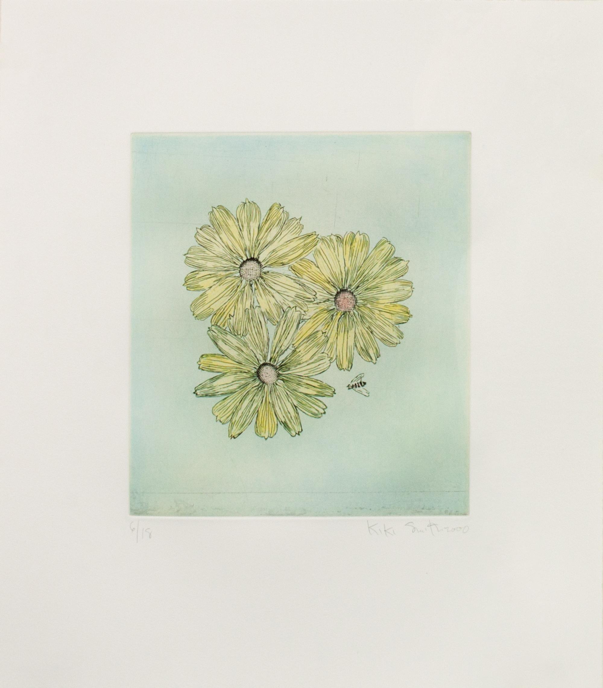 Flower with Bee (the complete portfolio of 6)