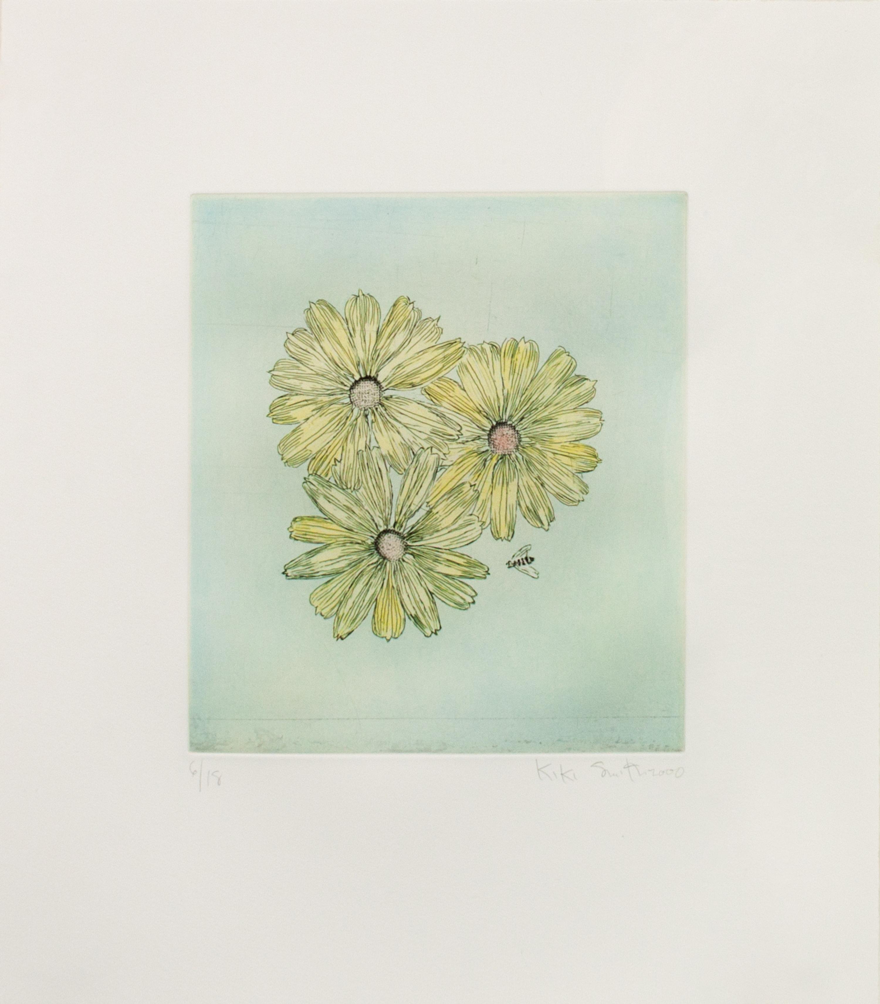 Flower with Bee (the complete portfolio of 6)