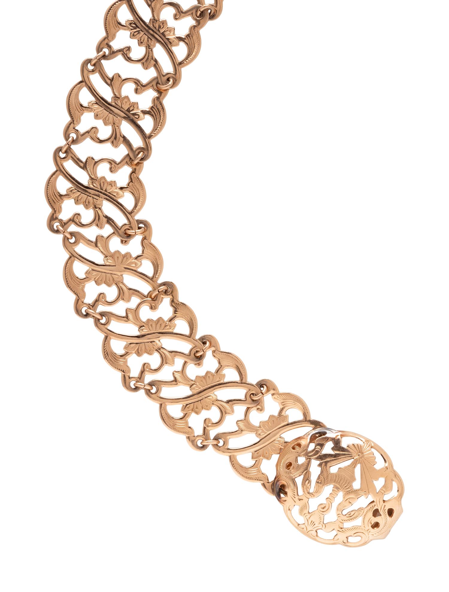 LOW KARAT ROSE GOLD BELT