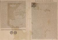 [MAPS]. ORTELIUS, Abraham (1527-1598). A group of 3 engraved maps with hand-coloring, comprising: