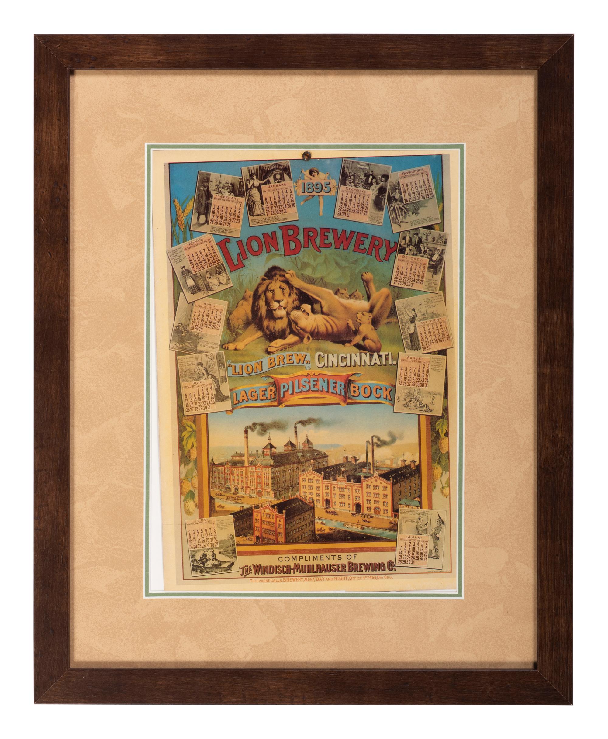 A Lion Brewery Printed Advertisement