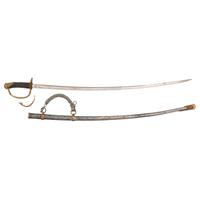 19th Century E.A. Armstrong Mfg. Co. Etched Presentation Sword