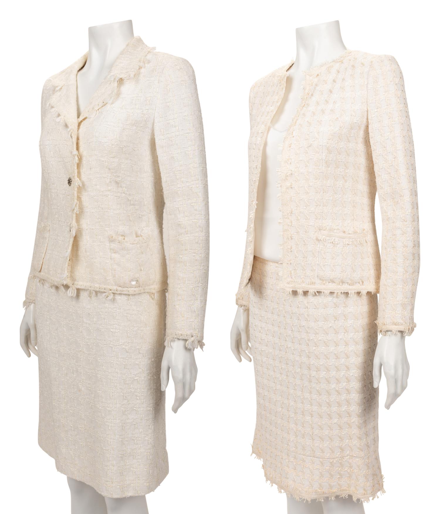 Two Chanel Two-Piece Skirt Suits, 2000s