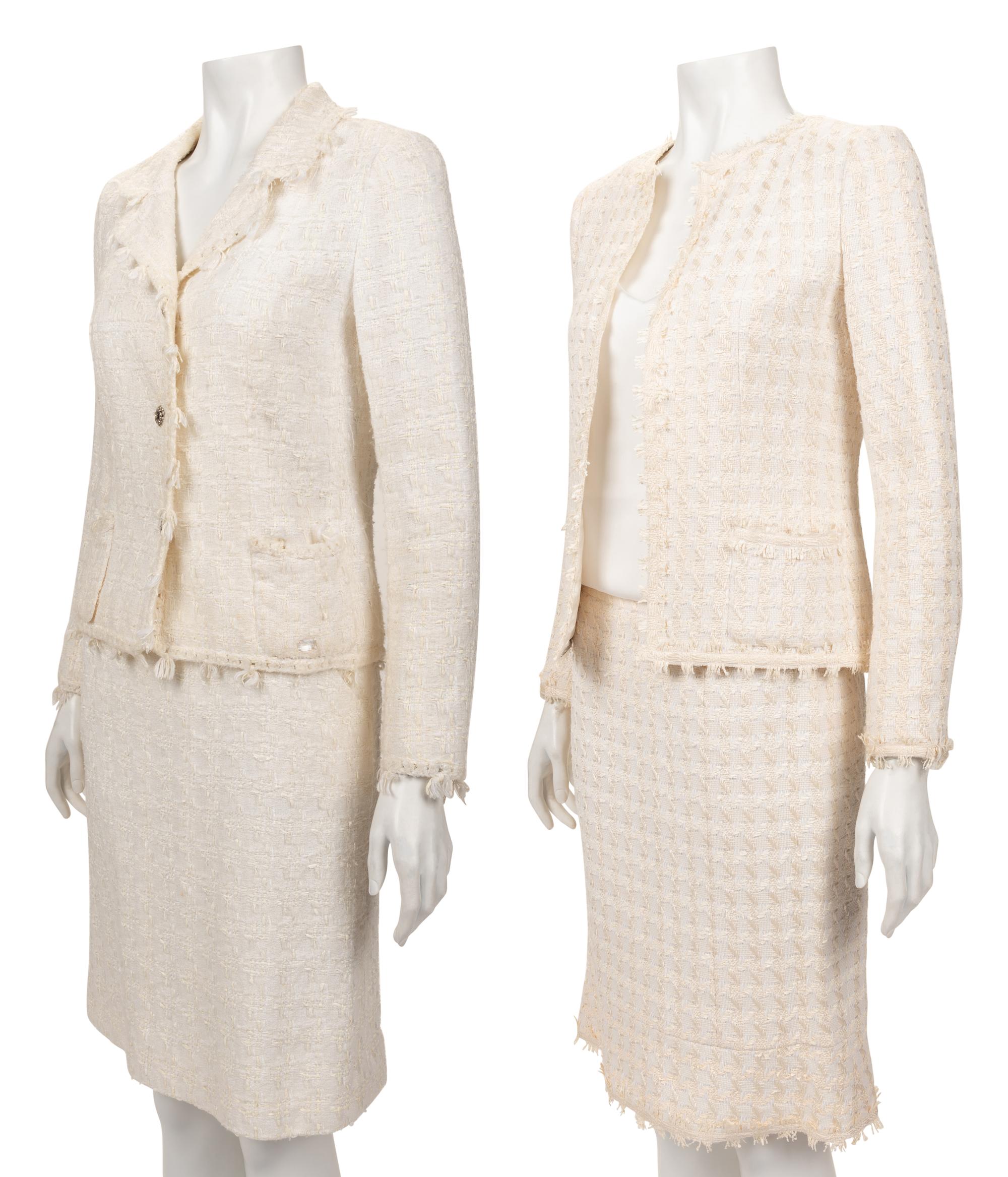 Two Chanel Two-Piece Skirt Suits, 2000s