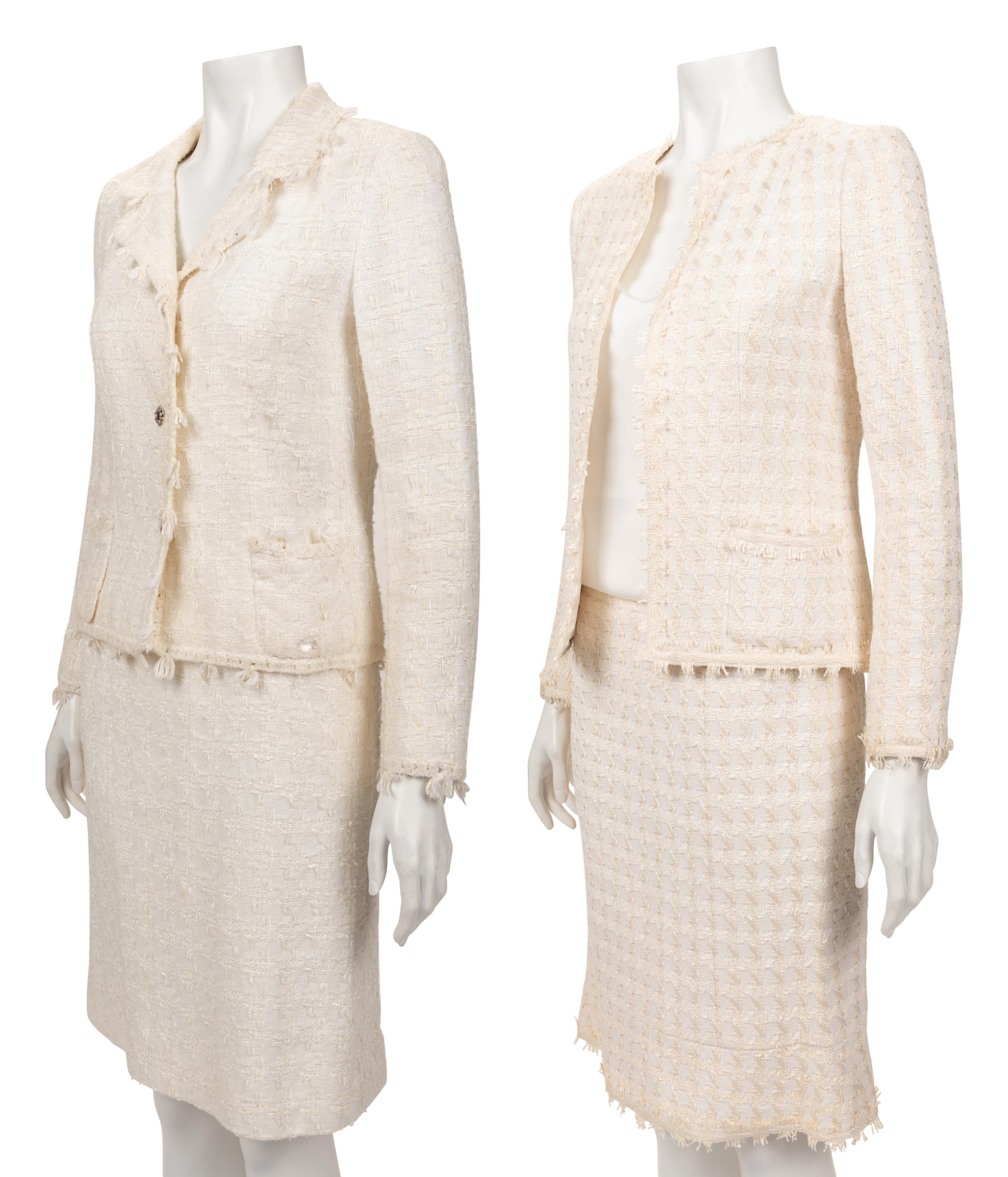 Two Chanel Two-Piece Skirt Suits, 2000s