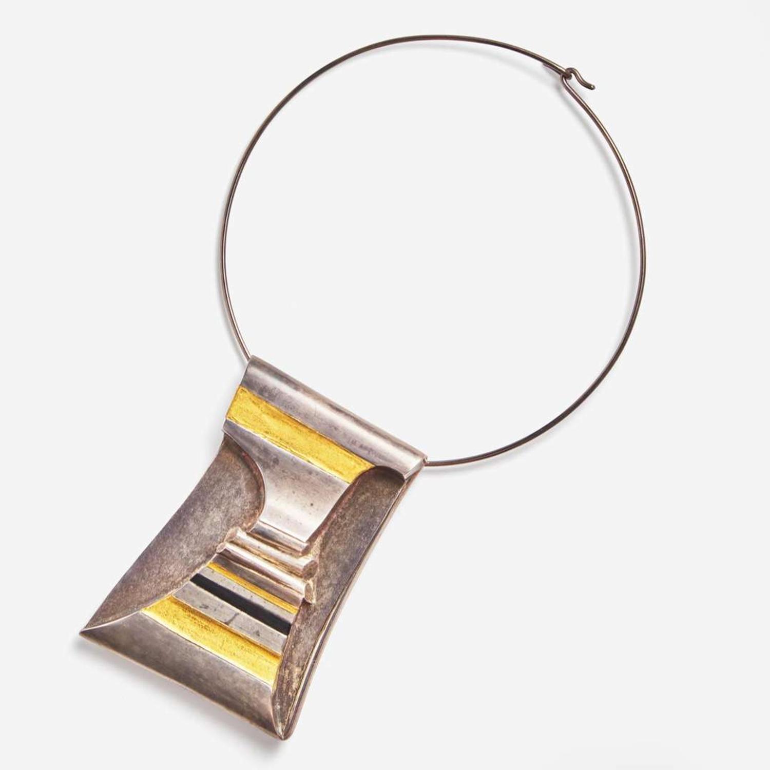 Toni Goessler-Snyder (American, b. Germany, 1942-1982) Brooch/Pendant, USA, 1979