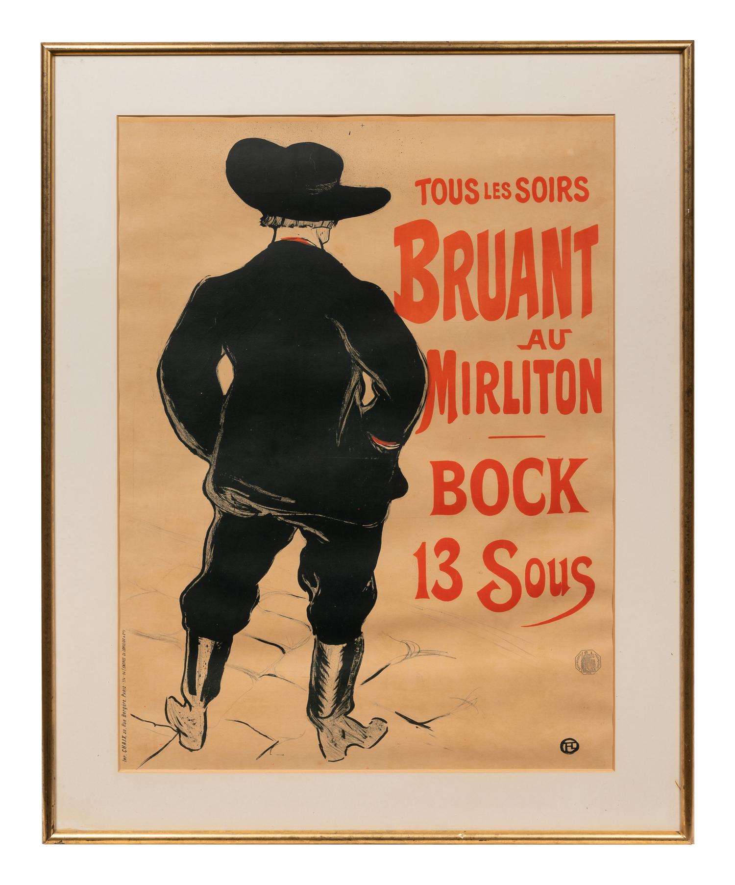 Bruant au Mirliton (Second State)