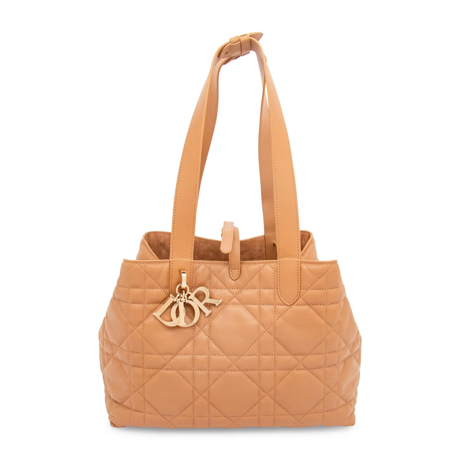 CHRISTIAN DIOR, QUILTED TOUJOURS TOTE